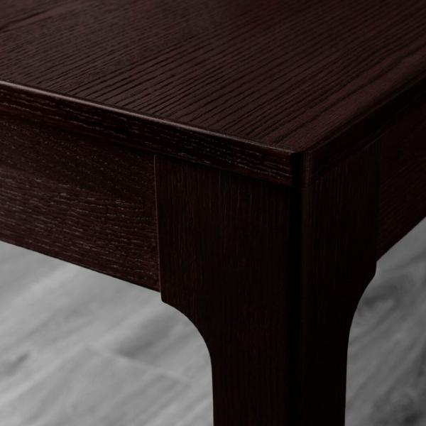 Masă de bucătărie fixă Ikea Ekedalen PAL/ Dark Brown photo 3