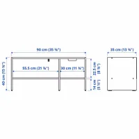 Гостиная Ikea Baggebo Модульная / White photo 4