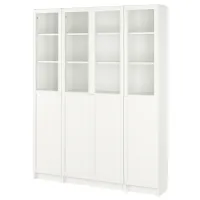 Dulap Ikea Billy/Oxberg 202 x 160 x 30 / MDF / White