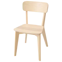 Кухонный стул Ikea Lisabo Дерево/ Серый Wood