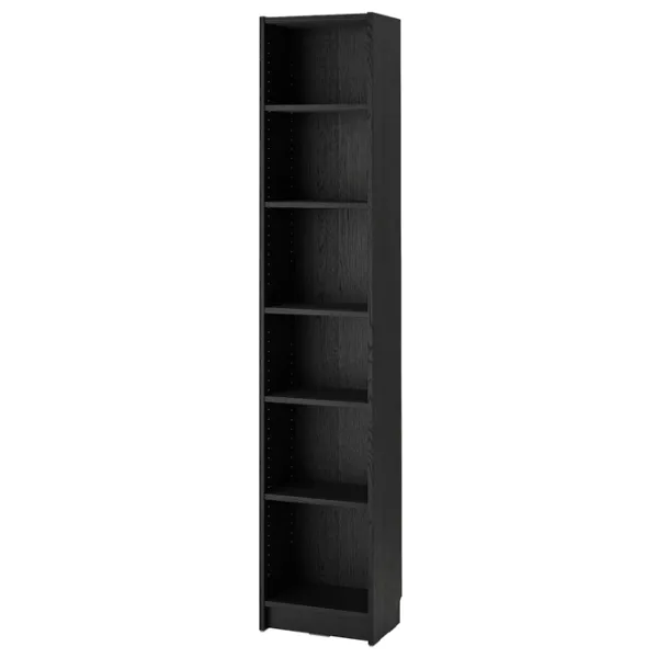 Шкаф Ikea Billy/Hogbo 202 x 40 x 30см / МДФ / Дуб черный photo 2 Шкаф Ikea Billy/Hogbo 202 x 40 x 30см / МДФ / Дуб черный photo 2