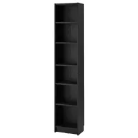 Шкаф Ikea Billy/Hogbo 202 x 40 x 30см / МДФ / Дуб черный photo 2