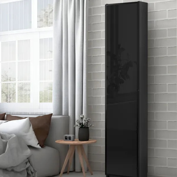 Шкаф Ikea Billy/Hogbo 202 x 40 x 30см / МДФ / Дуб черный photo 3 Шкаф Ikea Billy/Hogbo 202 x 40 x 30см / МДФ / Дуб черный photo 3