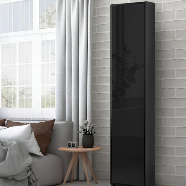 Шкаф Ikea Billy/Hogbo 202 x 40 x 30см / МДФ / Дуб черный photo 3 Шкаф Ikea Billy/Hogbo 202 x 40 x 30см / МДФ / Дуб черный photo 3