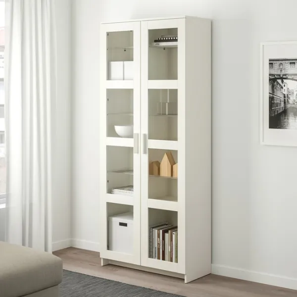 Dulap cu vitrină Ikea Brimnes PAL / White photo 2