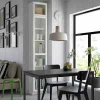 Dulap cu vitrină Ikea Billy PAL / White photo 2
