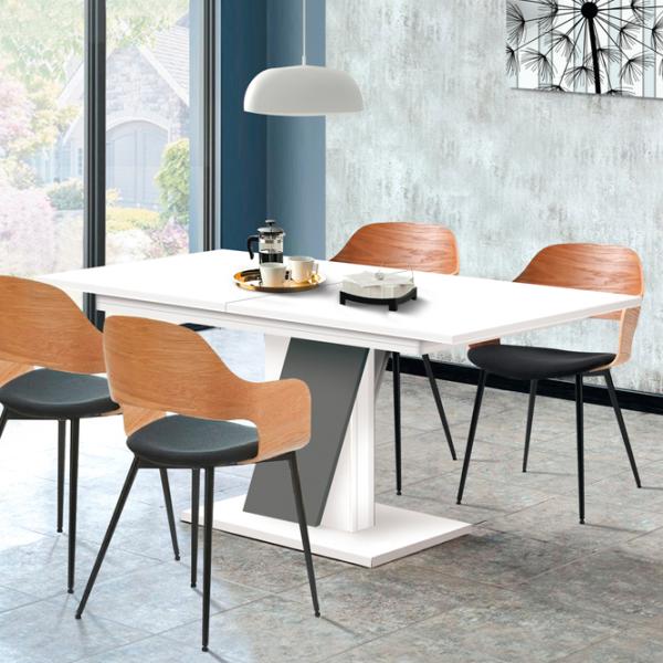 Кухонный стол раскладной Modern Modern Slider ДСП/ Белый photo 3