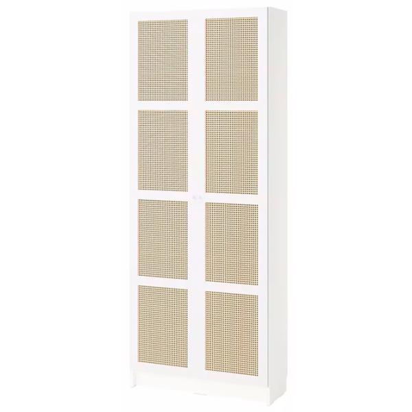 Шкаф Ikea Billy/Hogadal 202 x 80 x 30см / МДФ / White photo 1