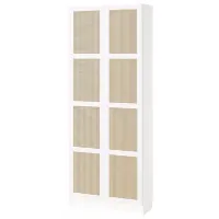 Dulap Ikea Billy/Hogadal 202 x 80 x 30 / MDF / White
