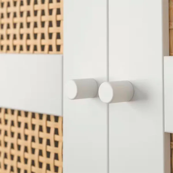 Шкаф Ikea Billy/Hogadal 202 x 80 x 30см / МДФ / White photo 5