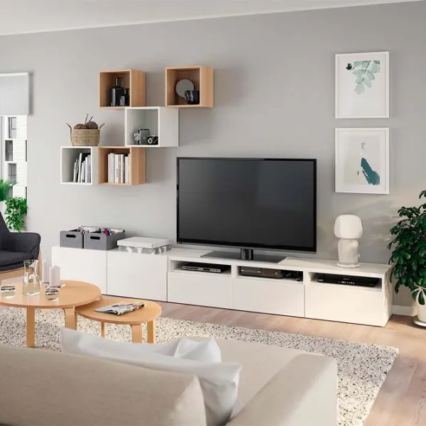 Гостиная Ikea Eket Модульная / White photo 2 Гостиная Ikea Eket Модульная / White photo 2