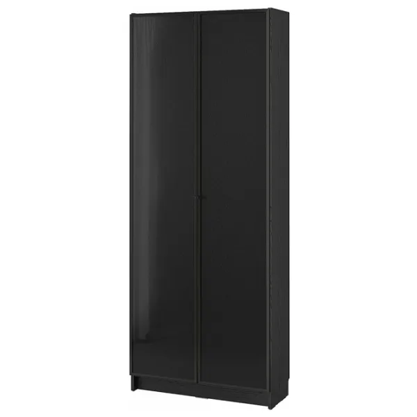 Шкаф Ikea Billy/Hogbo 202 x 80 x 30см / МДФ / Дуб черный photo 1 Шкаф Ikea Billy/Hogbo 202 x 80 x 30см / МДФ / Дуб черный photo 1