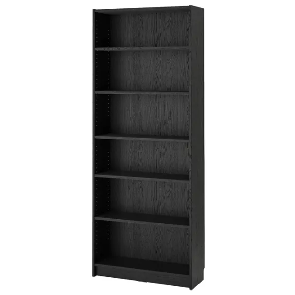 Шкаф Ikea Billy/Hogbo 202 x 80 x 30см / МДФ / Дуб черный photo 3 Шкаф Ikea Billy/Hogbo 202 x 80 x 30см / МДФ / Дуб черный photo 3