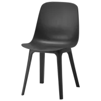 Кухонный стул Ikea Odger Пластик/ Черный Антрацит