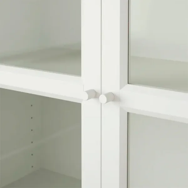 Dulap Ikea Billy/Oxberg 202 x 160 x 30 / MDF / White photo 5