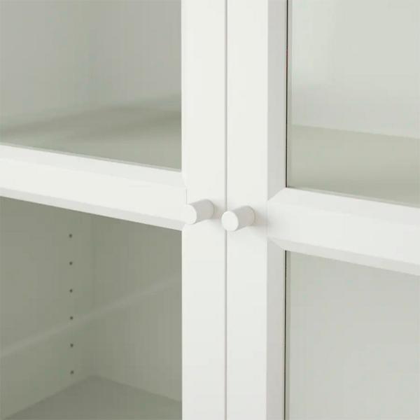 Dulap Ikea Billy/Oxberg 202 x 160 x 30 / MDF / White photo 5