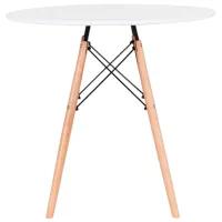 Masă de bucătărie fixă Modern KJZB200-80 PAL/ White photo 2