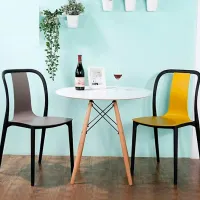 Masă de bucătărie fixă Modern KJZB200-80 PAL/ White photo 6