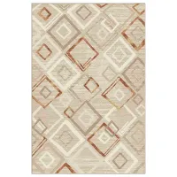 Covor Covoare Ungheni Delta Gray Beige / Polipropilenă