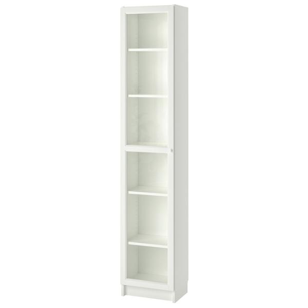 Dulap cu vitrină Ikea Billy  PAL / White photo 1