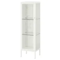 Витрина для гостиной Ikea Baggebo Металл / White