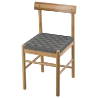 Кухонный стул Ikea Nackanas Массив/ Серый Wood