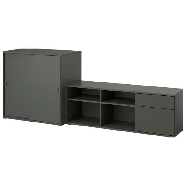 Гостиная Ikea Vihals Модульная / Dark grey photo 1 Гостиная Ikea Vihals Модульная / Dark grey photo 1