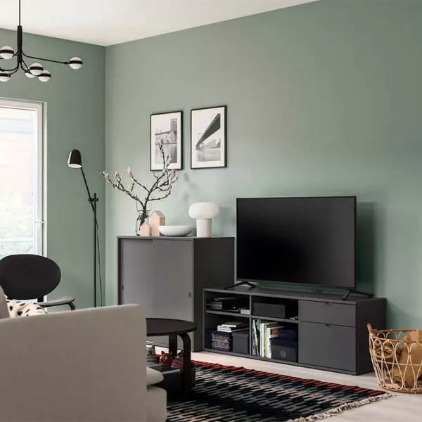 Гостиная Ikea Vihals Модульная / Dark grey photo 2 Гостиная Ikea Vihals Модульная / Dark grey photo 2