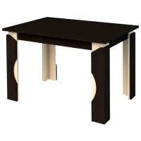 Masă de bucătărie fixă Signal Mario LDSP/ Wenge