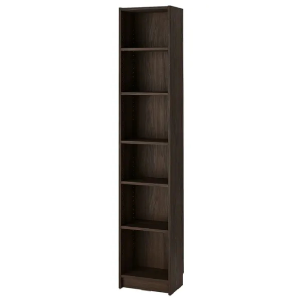 Dulap Ikea Billy/Oxberg 237 x 200 x 30 / MDF / Dark brown photo 2