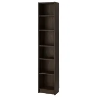 Dulap Ikea Billy/Oxberg 237 x 200 x 30 / MDF / Dark brown photo 2