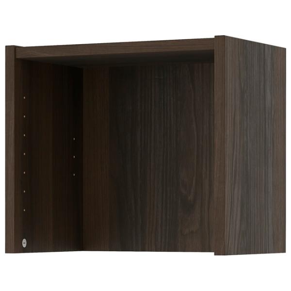 Dulap Ikea Billy/Oxberg 237 x 200 x 30 / MDF / Dark brown photo 5
