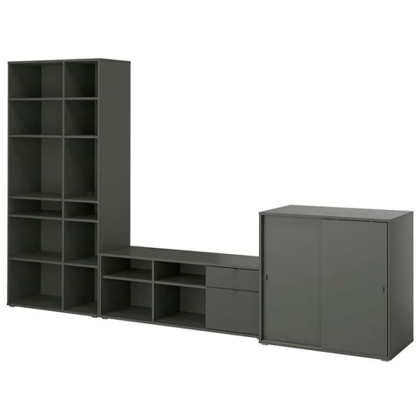 Гостиная Ikea Vihals Модульная / Dark grey photo 1 Гостиная Ikea Vihals Модульная / Dark grey photo 1