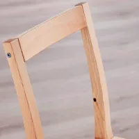 Scaun de bucătărie Ikea Pinntorp/Katorp Lemn/ Beige Wood photo 3