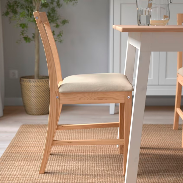 Кухонный стул Ikea Pinntorp/Katorp Дерево/ Бежевый Wood photo 6