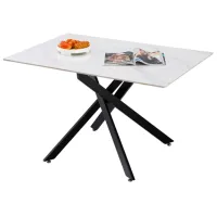 Masă de bucătărie fixă Marcel Prod DT-2423 Piatră/ White