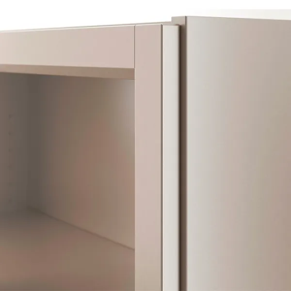Dulap Ikea Billy  202 x 80 x 30 / Sticlă / Gray photo 4