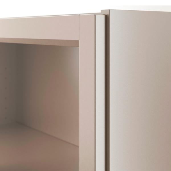 Dulap Ikea Billy  202 x 80 x 30 / Sticlă / Gray photo 4