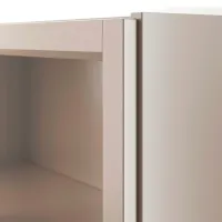 Шкаф Ikea Billy 202 x 80 x 30см / Стекло / Серый photo 4