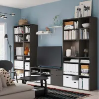 Living Ikea Vihals Modulară / Dark grey photo 2