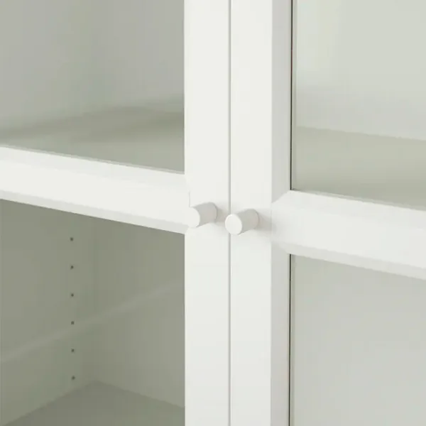 Dulap Ikea Billy/Oxberg 237 x 80 x 30 / Sticlă / White photo 4 Dulap Ikea Billy/Oxberg 237 x 80 x 30 / Sticlă / White photo 4