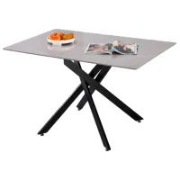 Кухонный стол зафиксированный Marcel Prod DT-2423 Камень/ Серый