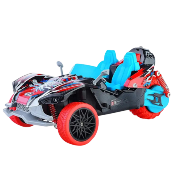 Mașină Crazon OP МД01.82 3695104296915  20 km/h / 2.4 GHz / Black Multicolor photo 1