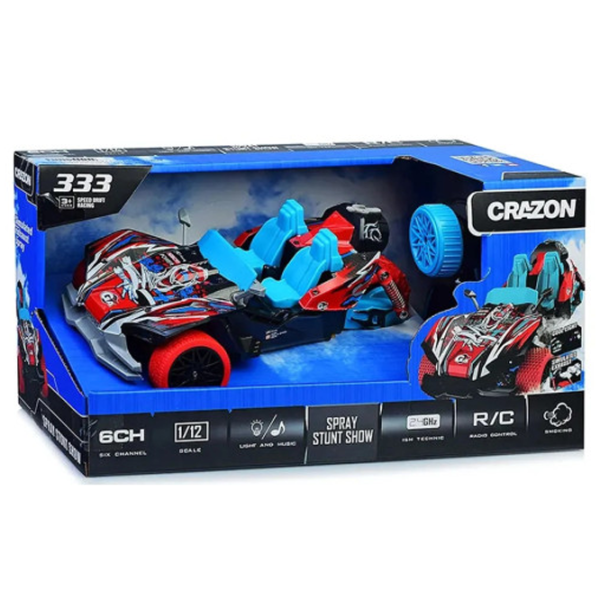Mașină Crazon OP МД01.82 3695104296915  20 km/h / 2.4 GHz / Black Multicolor photo 4
