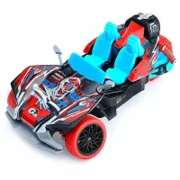 Mașină Crazon OP МД01.82 3695104296915 20 km/h / 2.4 GHz / Black Multicolor photo 7