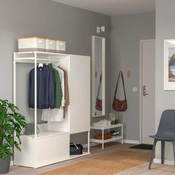 Dulap pentru antreu Ikea Platsa PAL / White photo 3 Dulap pentru antreu Ikea Platsa PAL / White photo 3