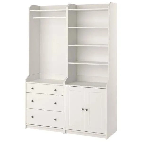 Dulap pentru antreu Ikea Hauga PAL / White photo 1 Dulap pentru antreu Ikea Hauga PAL / White photo 1