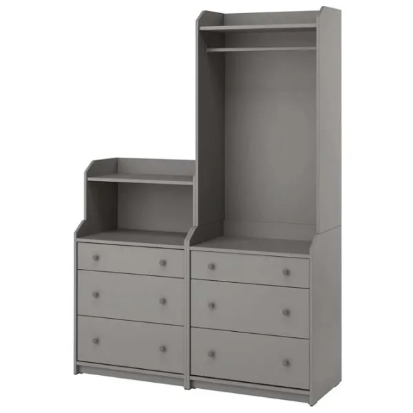Dulap pentru antreu Ikea Hauga PAL / Gray photo 1