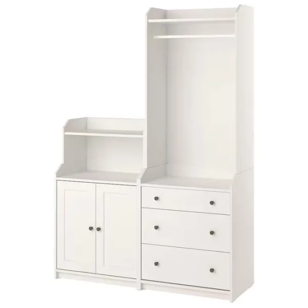Dulap pentru antreu Ikea Hauga PAL / White photo 1 Dulap pentru antreu Ikea Hauga PAL / White photo 1