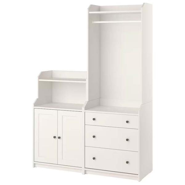 Dulap pentru antreu Ikea Hauga PAL / White photo 1 Dulap pentru antreu Ikea Hauga PAL / White photo 1